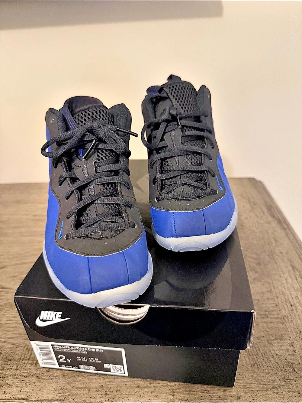 Nike Little Posite One Royal 2Y